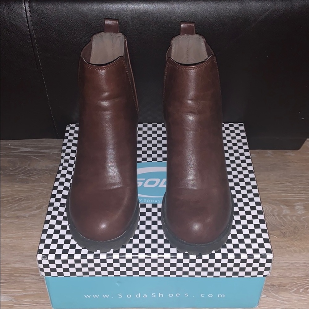 Chunky Heel boots